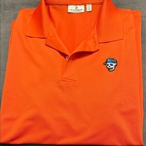 Devereux Men's Orange Polo Shirt